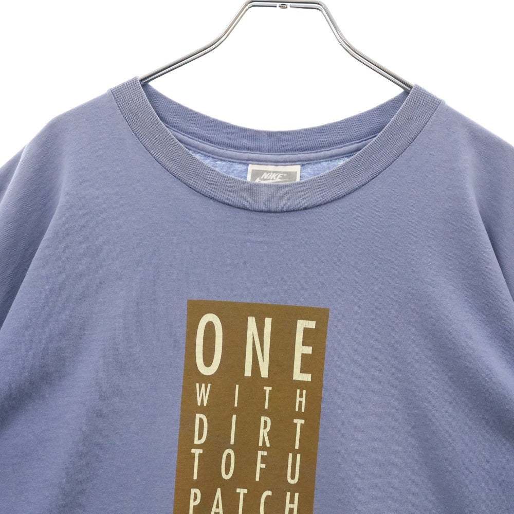 VINTAGE(ヴィンテージ) 90s NIKE ACG ONE WITH DIRT TOFU PATCH KIT TEE ナイキ 両面プリントTシャツ カットソー ネイビー