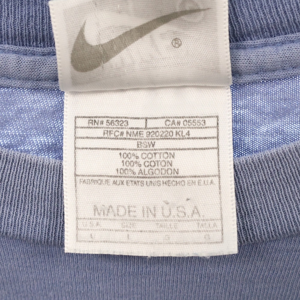 VINTAGE(ヴィンテージ) 90s NIKE ACG ONE WITH DIRT TOFU PATCH KIT TEE ナイキ 両面プリントTシャツ カットソー ネイビー