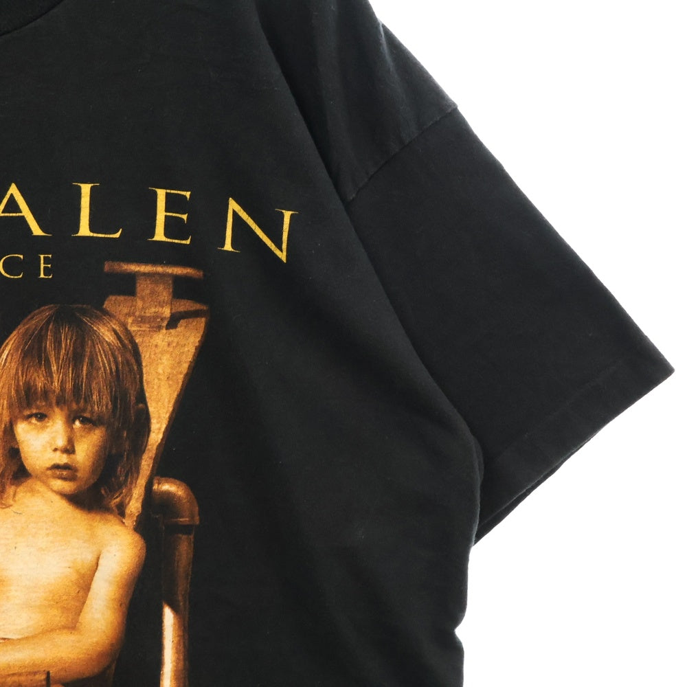 VINTAGE(ヴィンテージ) 90s VAN HALEN BALANCE TEE バランス ヴァン・ヘイレン 両面プリント半袖Tシャツ カットソーブラック