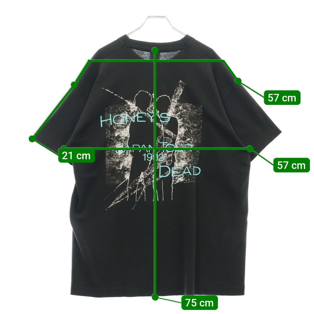 VINTAGE(ヴィンテージ) 90s THE JESUS AND MARY CHAIN HONEY'S TEE ジーザス&メリーチェイン バンド 両面プリント半袖Tシャツ カットソー ブラック