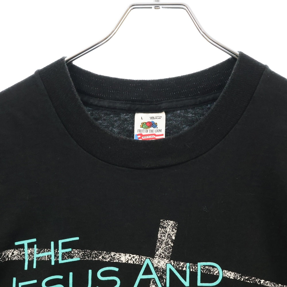 VINTAGE(ヴィンテージ) 90s THE JESUS AND MARY CHAIN HONEY'S TEE ジーザス&メリーチェイン バンド 両面プリント半袖Tシャツ カットソー ブラック