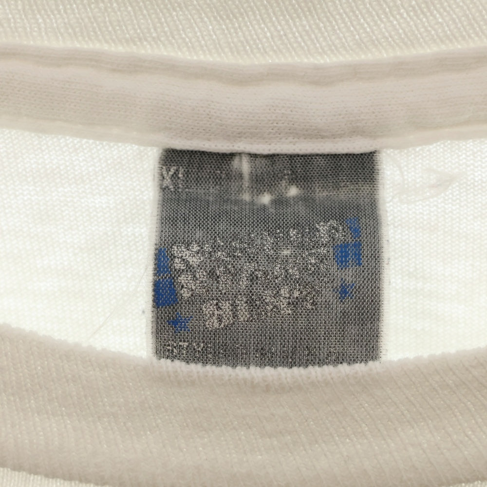 VINTAGE(ヴィンテージ) 90s MANIC STREET PREACHERS LA TRISTESSE DURERA LS TEE マニック・ストリート・プリーチャーズ バンド フロントプリント長袖カットソー 長袖Tシャツ ホワイト