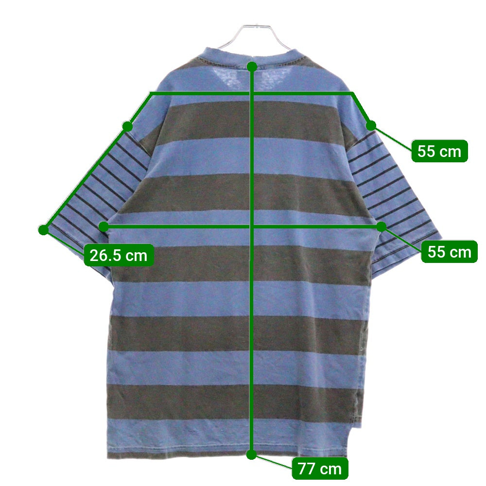 VINTAGE(ヴィンテージ) JIMMYSZ ボーダー Tシャツ ブルー