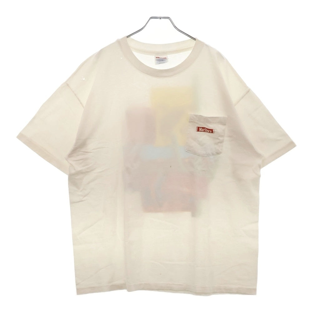 VINTAGE(ヴィンテージ) 90s Marlboro CACTUS POCKET TEE マルボロ Tシャツ 半袖カットソー ホワイト