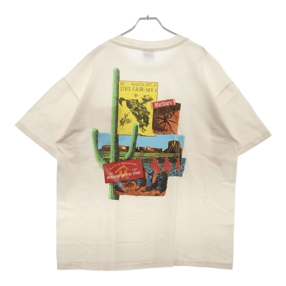 VINTAGE(ヴィンテージ) 90s Marlboro CACTUS POCKET TEE マルボロ Tシャツ 半袖カットソー ホワイト