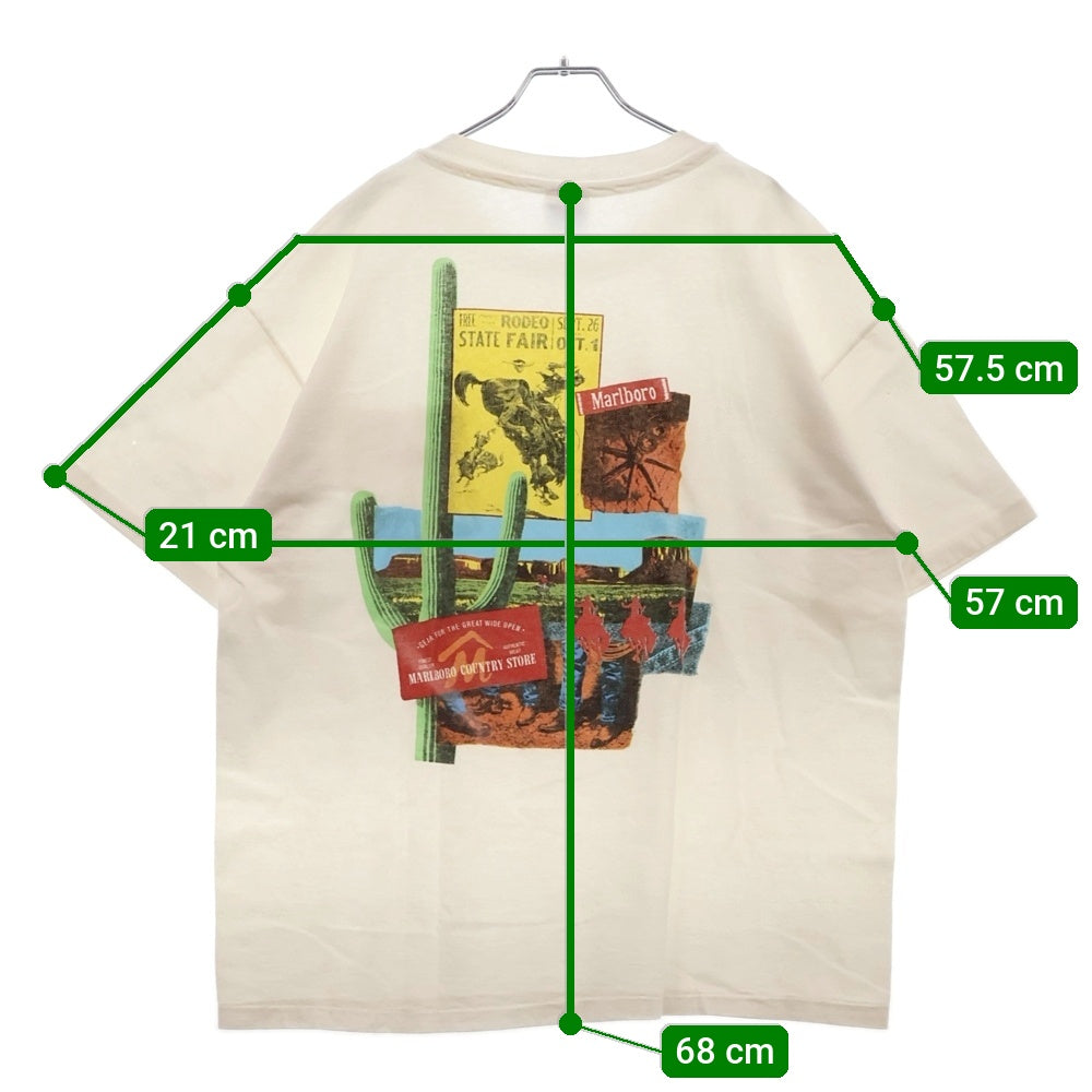 VINTAGE(ヴィンテージ) 90s Marlboro CACTUS POCKET TEE マルボロ Tシャツ 半袖カットソー ホワイト