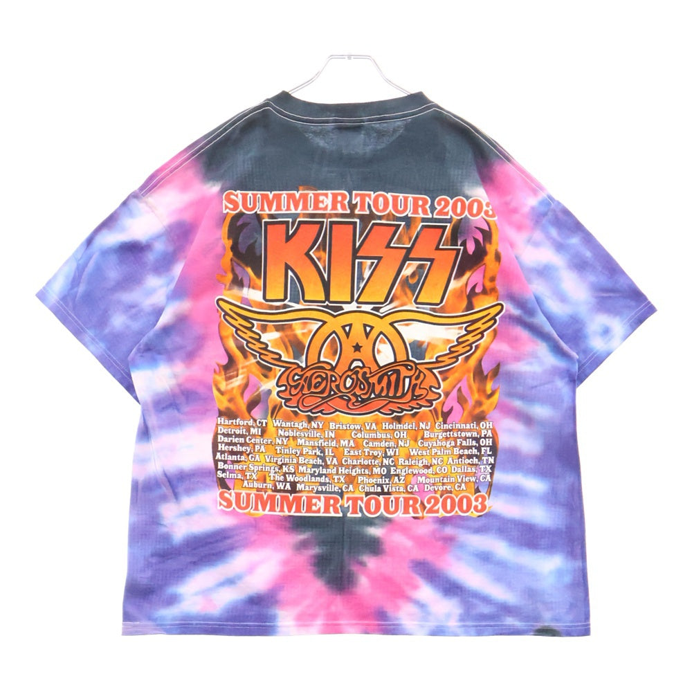 VINTAGE(ヴィンテージ) 00s AEROSMITH SORAYAMA ×KISS SUMMER TOUR 2003 003 エアロスミス 空山 キス サマーツアー マルチカラー