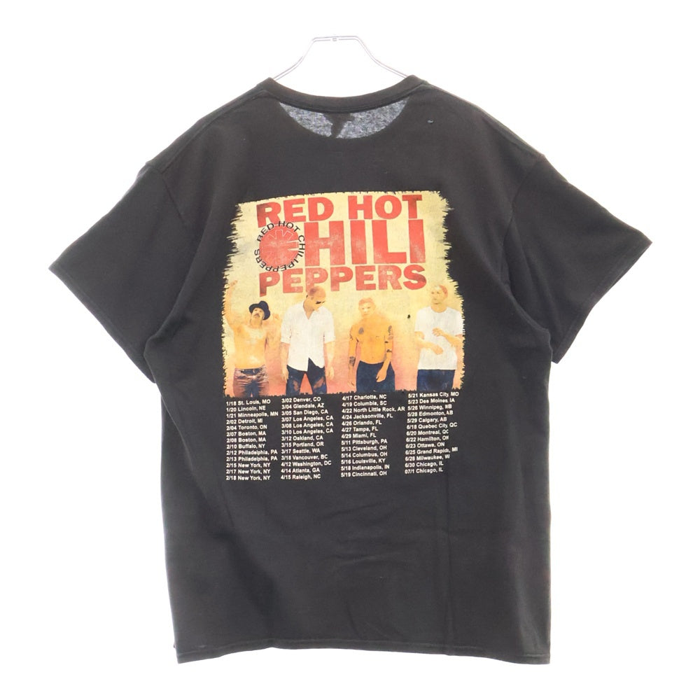 VINTAGE(ヴィンテージ) 10s RED HOT CHILI PEPPERS レッドホットチリペッパーズ Tシャツ 半袖カットソー ブラック