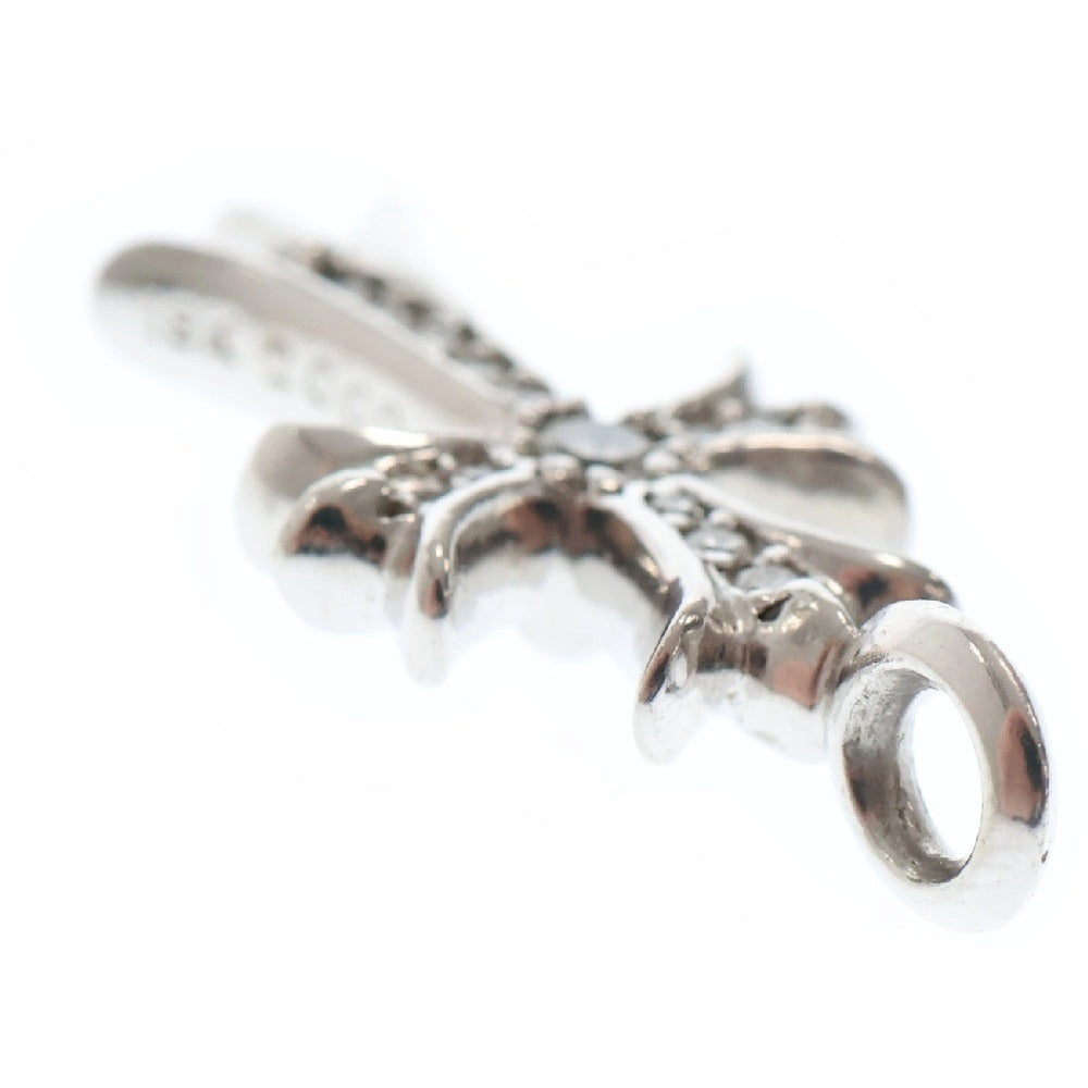 CHROME HEARTS(クロムハーツ) 18KWG TNY CRSF P/DIA タイニーファットクロス PAVEダイヤ ペンダントトップ ホワイトゴールド BCA008