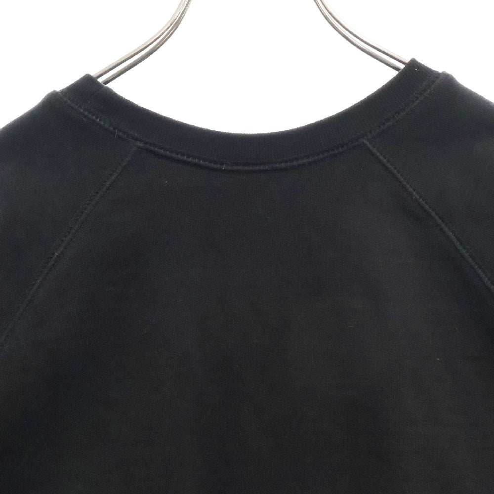 CHROME HEARTS(クロムハーツ) Y NOT Cemetery Cross Crewneck Sweat ワイノット セメタリークロス クルーネックスウェットトレーナー ブラック