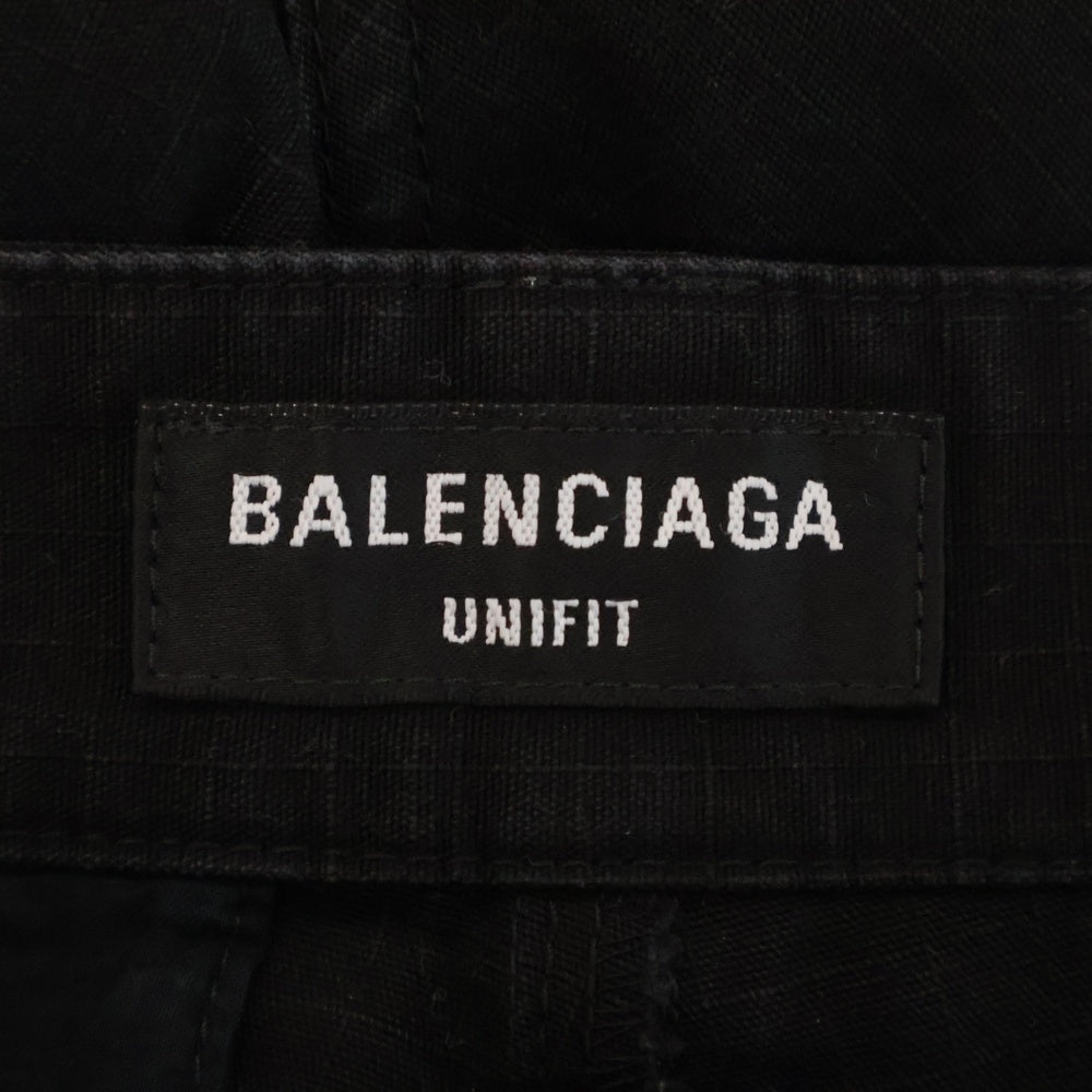 BALENCIAGA(バレンシアガ) 22AW マルチポケットカーゴロングパンツ ブラック 699613 TKP27