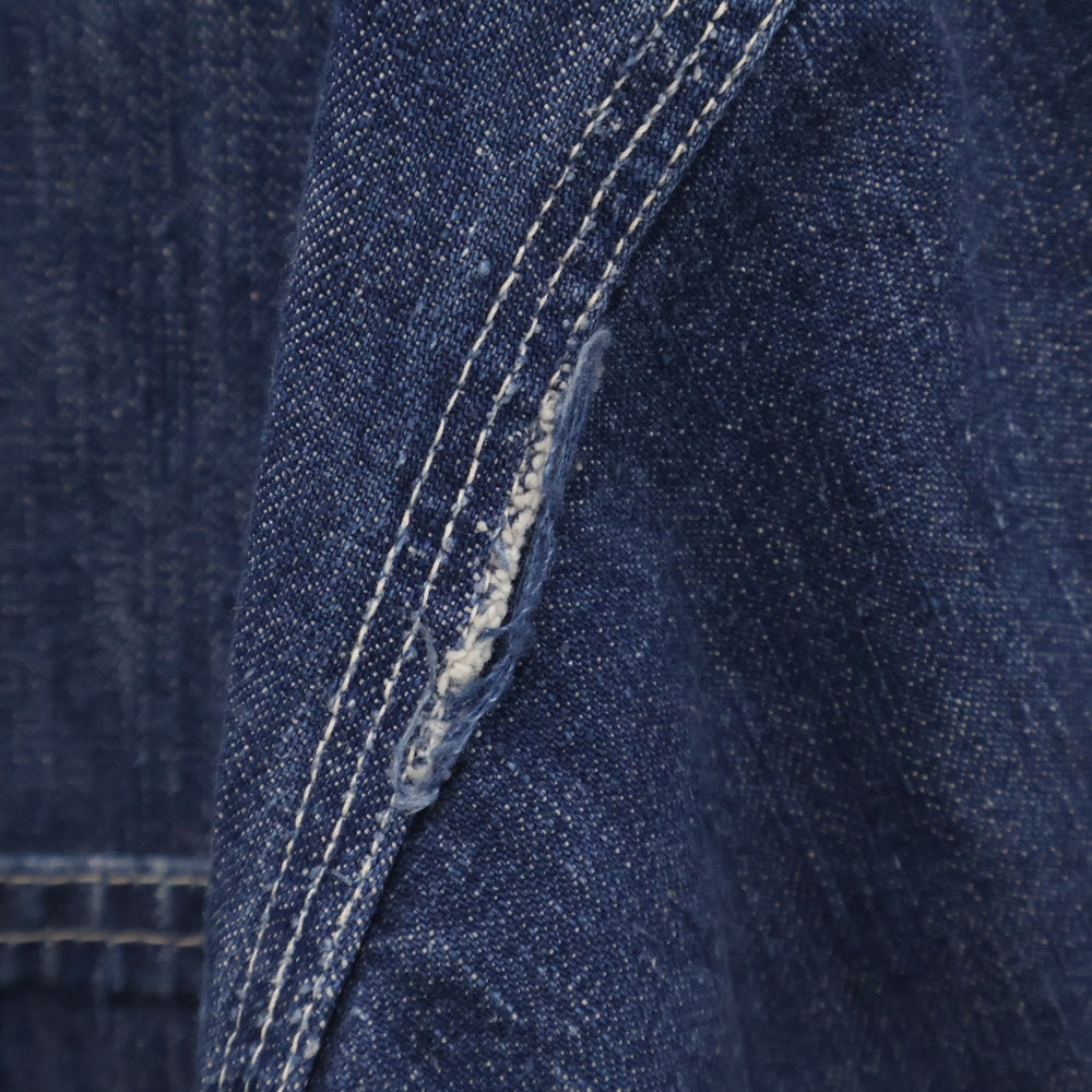 VINTAGE(ヴィンテージ) 40-50s WW2 DENIM JACKET デニム カバーオール 月桂樹 ドーナツボタン インディゴ