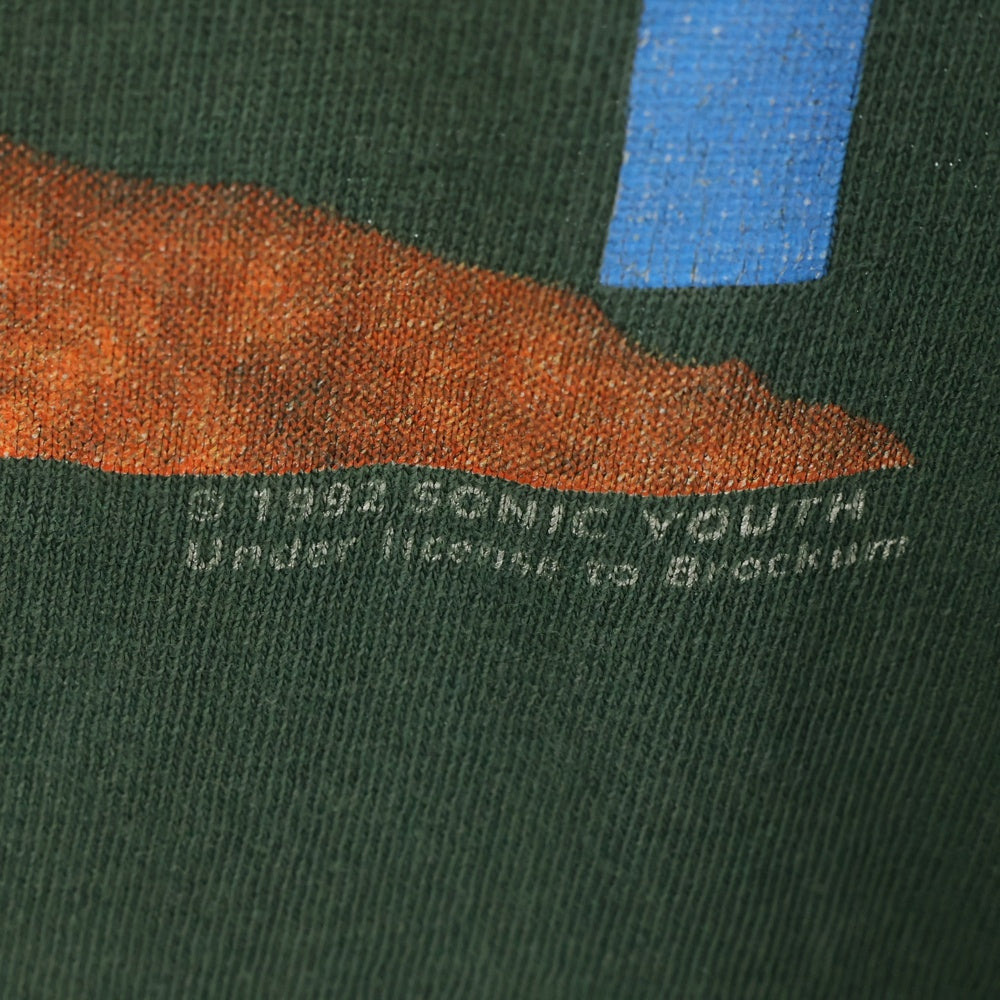 VINTAGE(ヴィンテージ) 90s SONIC YOUTH dirty GREEN ソニックユース ダーティグリーン
