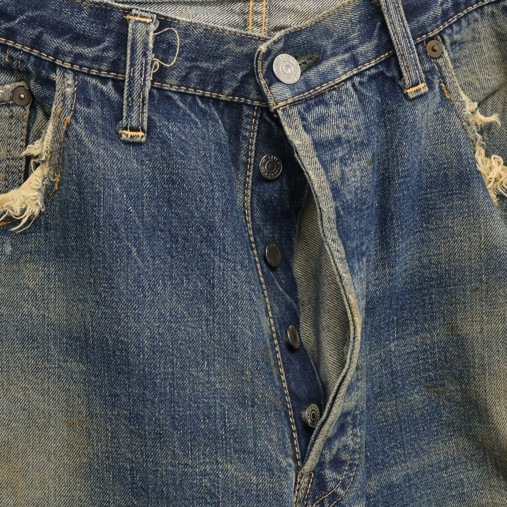 Levi's(リーバイス) 50s VINTAGE 501XX 53model BIG E ボタン裏刻印 ツメ刻印 両面タブ デニム パンツ インディゴ