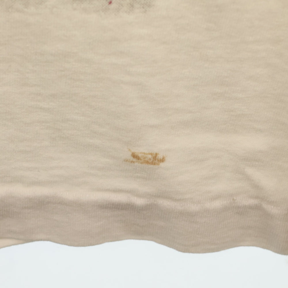 VINTAGE(ヴィンテージ) 90s Albert Einstein アルベルトアインシュタイン 両面プリント Tシャツ 半袖カットソー ホワイト