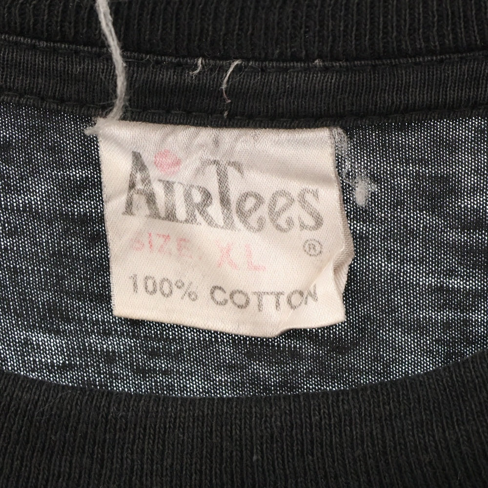 VINTAGE(ヴィンテージ) 90s OASIS オアシス フロントプリント Tシャツ 半袖カットソー ブラック