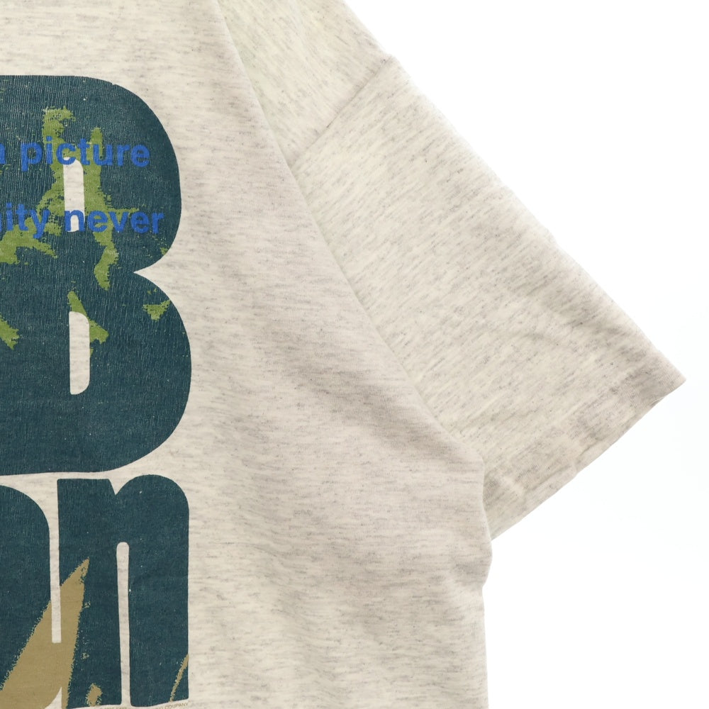 VINTAGE(ヴィンテージ) 90s BOB DYLAN TEE ボブディラン フロント プリント Tシャツ 半袖カットソー グレー