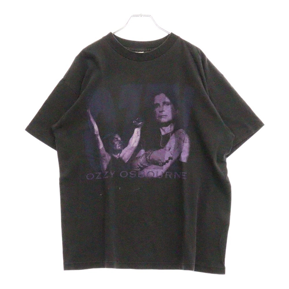 VINTAGE(ヴィンテージ) 90s OZZY OSBOURNR オジーオズボーン Tシャツ 半袖カットソー ブラック
