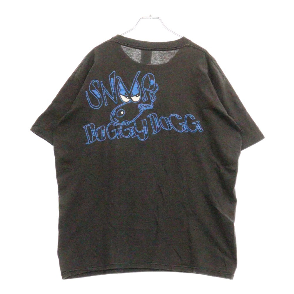 VINTAGE(ヴィンテージ) 90s SNOOP DOGGY DOGG 1996 TEE スヌープ・ドッグ 両面プリント半袖Tシャツ カットソー ブラック