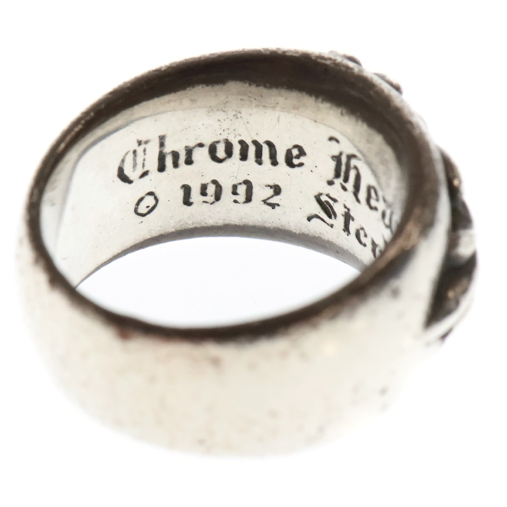 CHROME HEARTS(クロムハーツ) FLRL CRS フローラルクロス リング シルバー BCA346