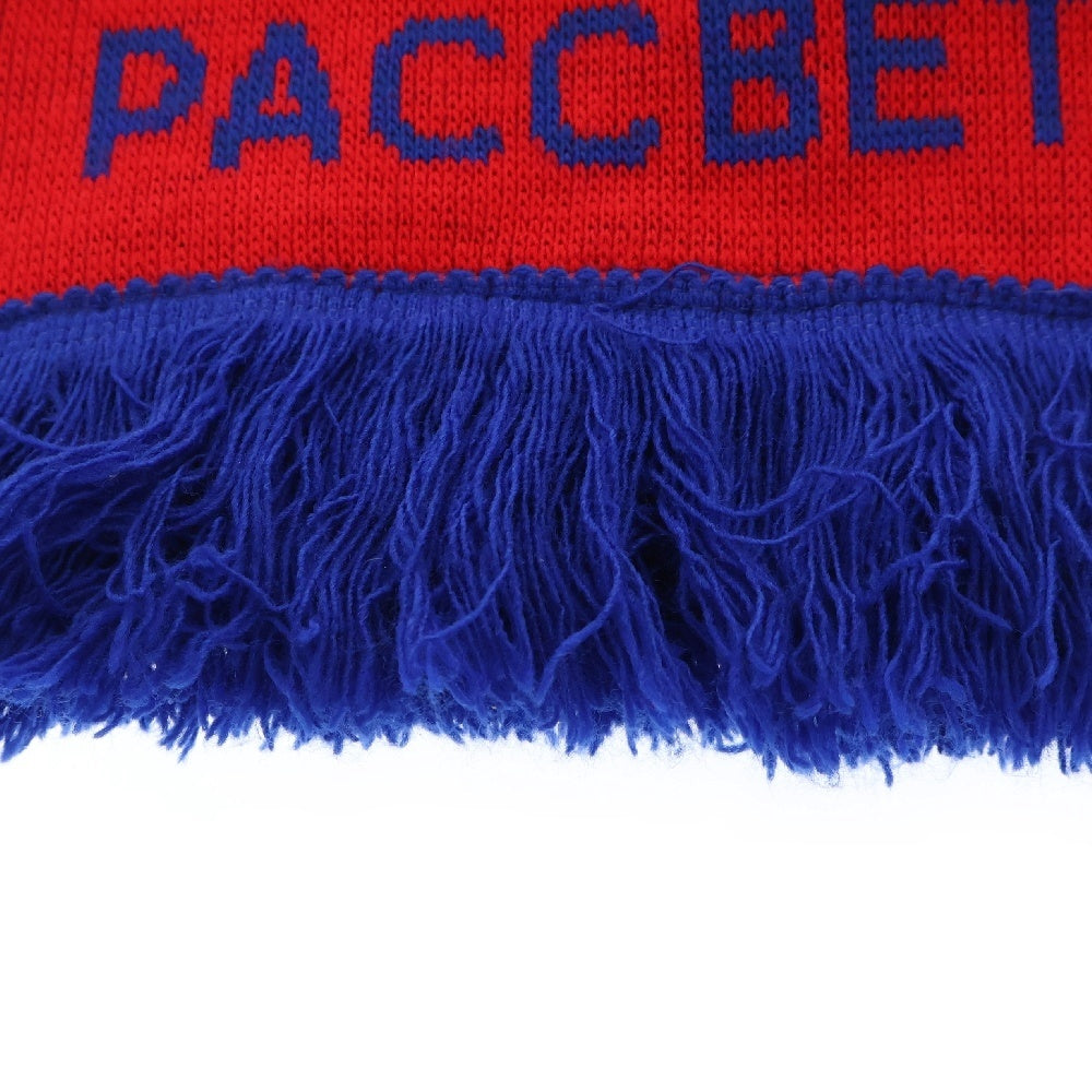 Gosha Rubchinskiy(ゴーシャラブチンスキー) PACCBET マフラー レッド/ブルー