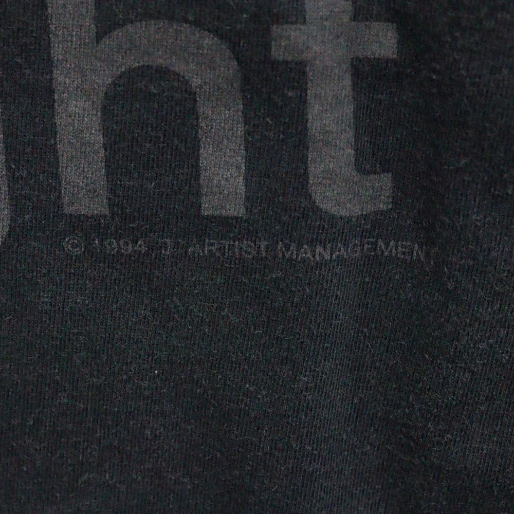 VINTAGE(ヴィンテージ) 90s NINE INCH NAILS 1994 The Downward Spiral Self Destruct LS TEE ナインインチネイルズ ダウンワード 両面プリント長袖Tシャツ 長袖カットソー ブラック