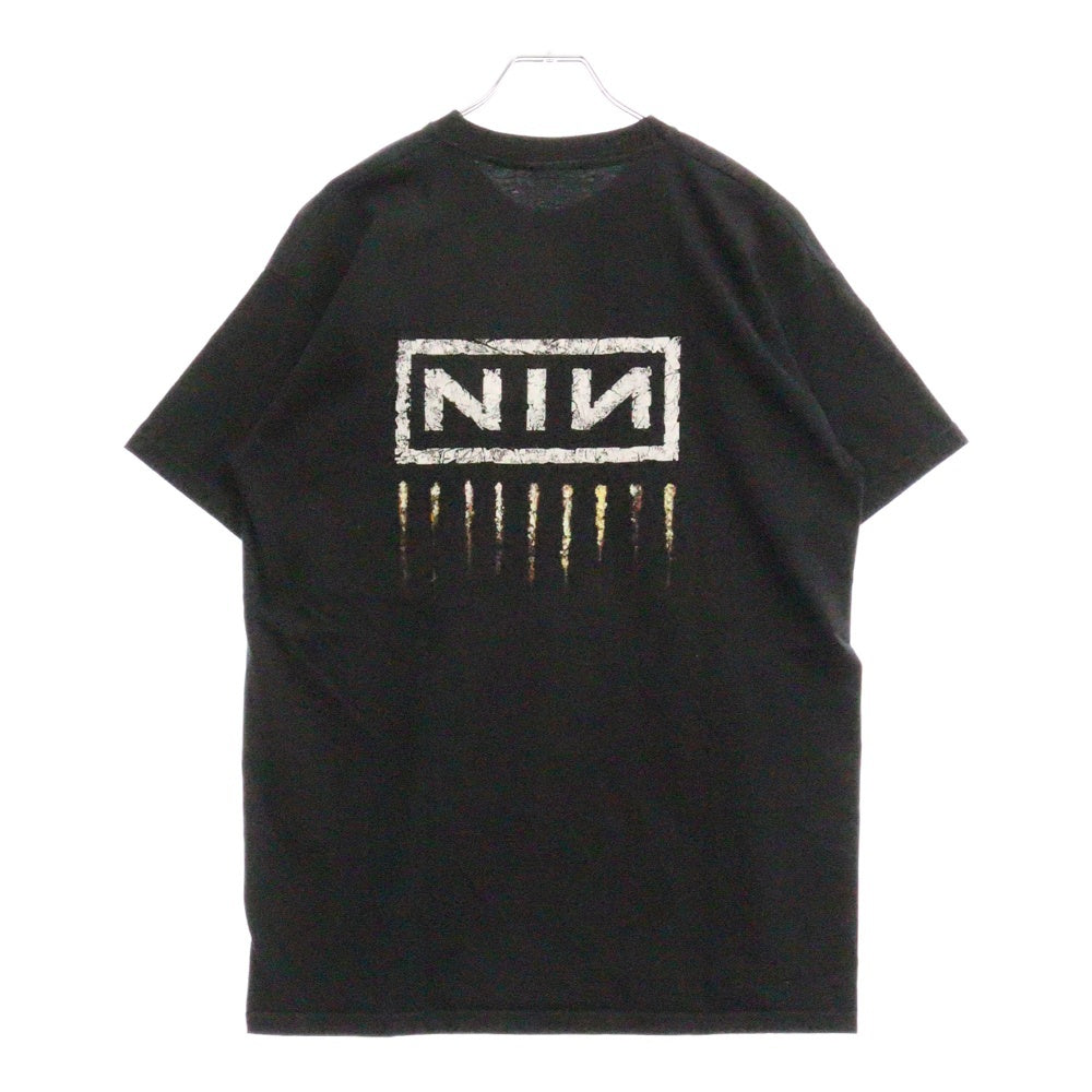 VINTAGE(ヴィンテージ) NINE INCH NAILS THE DOWNWARD SPIRAL ナインインチネイルズ ダウンワードスパイラル 半袖Tシャツ バンT ブラック