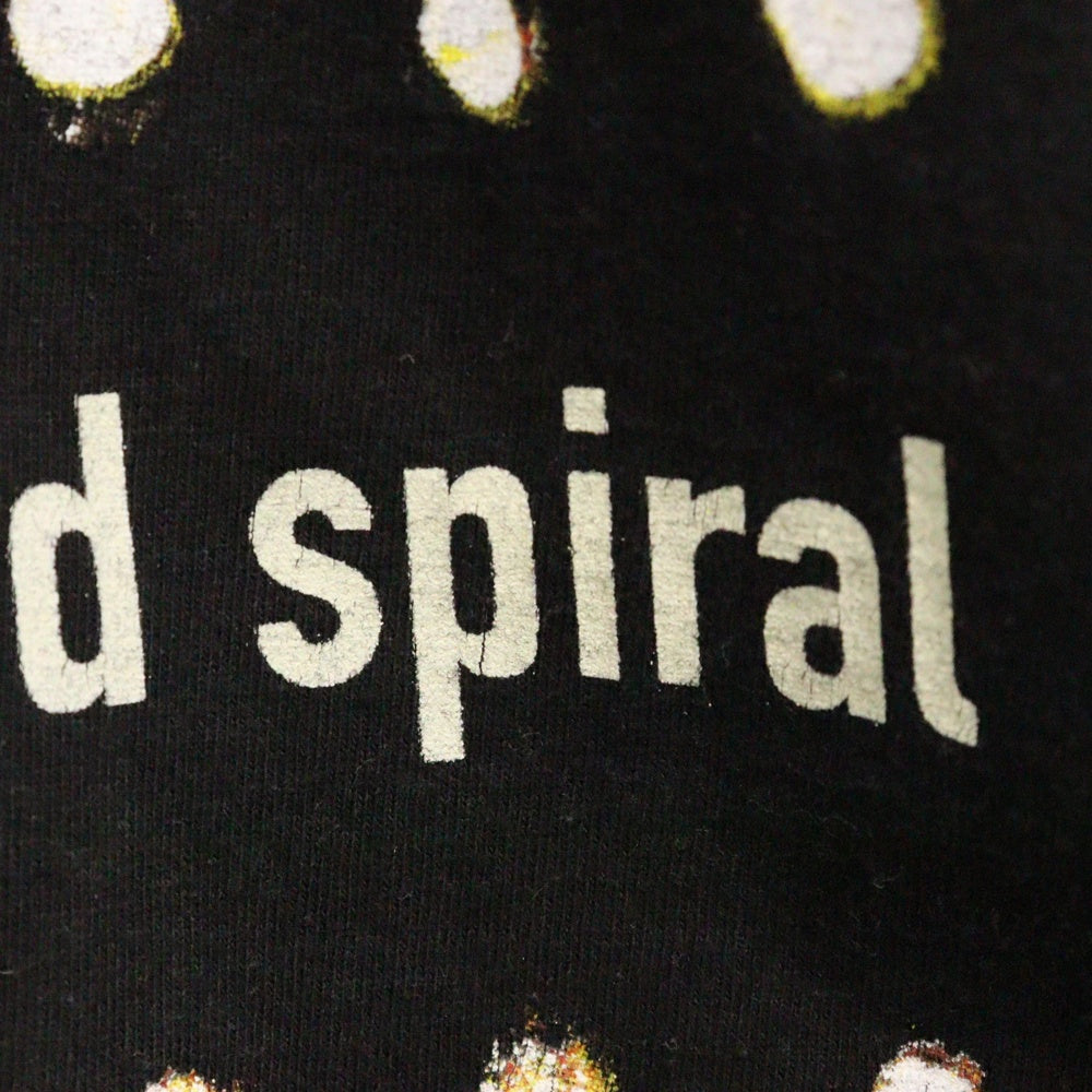 VINTAGE(ヴィンテージ) NINE INCH NAILS THE DOWNWARD SPIRAL ナインインチネイルズ ダウンワードスパイラル 半袖Tシャツ バンT ブラック