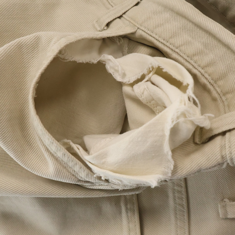 Levi's(リーバイス) 60s VINTAGE 518 BIG E 42TALON コットンツイルジップアップパンツ カツラギパンツ ホワイト