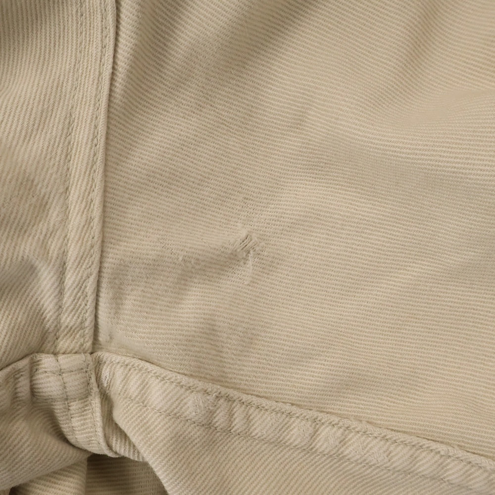 Levi's(リーバイス) 60s VINTAGE 518 BIG E 42TALON コットンツイルジップアップパンツ カツラギパンツ ホワイト