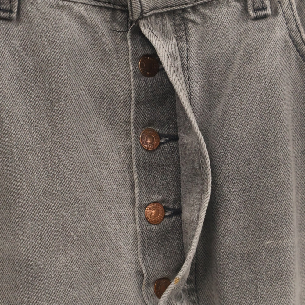 Levi's(リーバイス) 90s VINTAGE 501 USA製 後染め ボタンフライデニムパンツ グレー