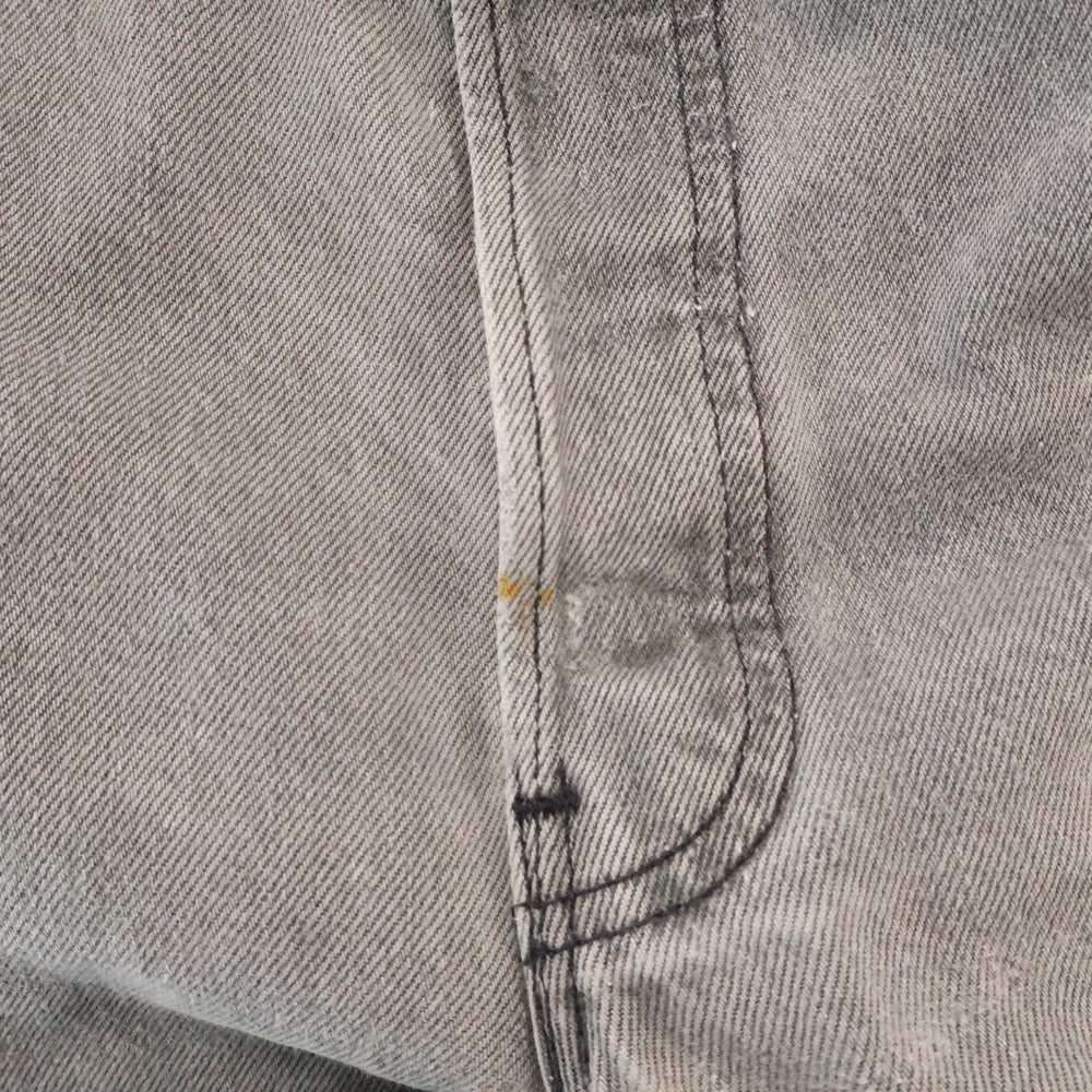 Levi's(リーバイス) 90s VINTAGE 501 USA製 後染め ボタンフライデニムパンツ グレー