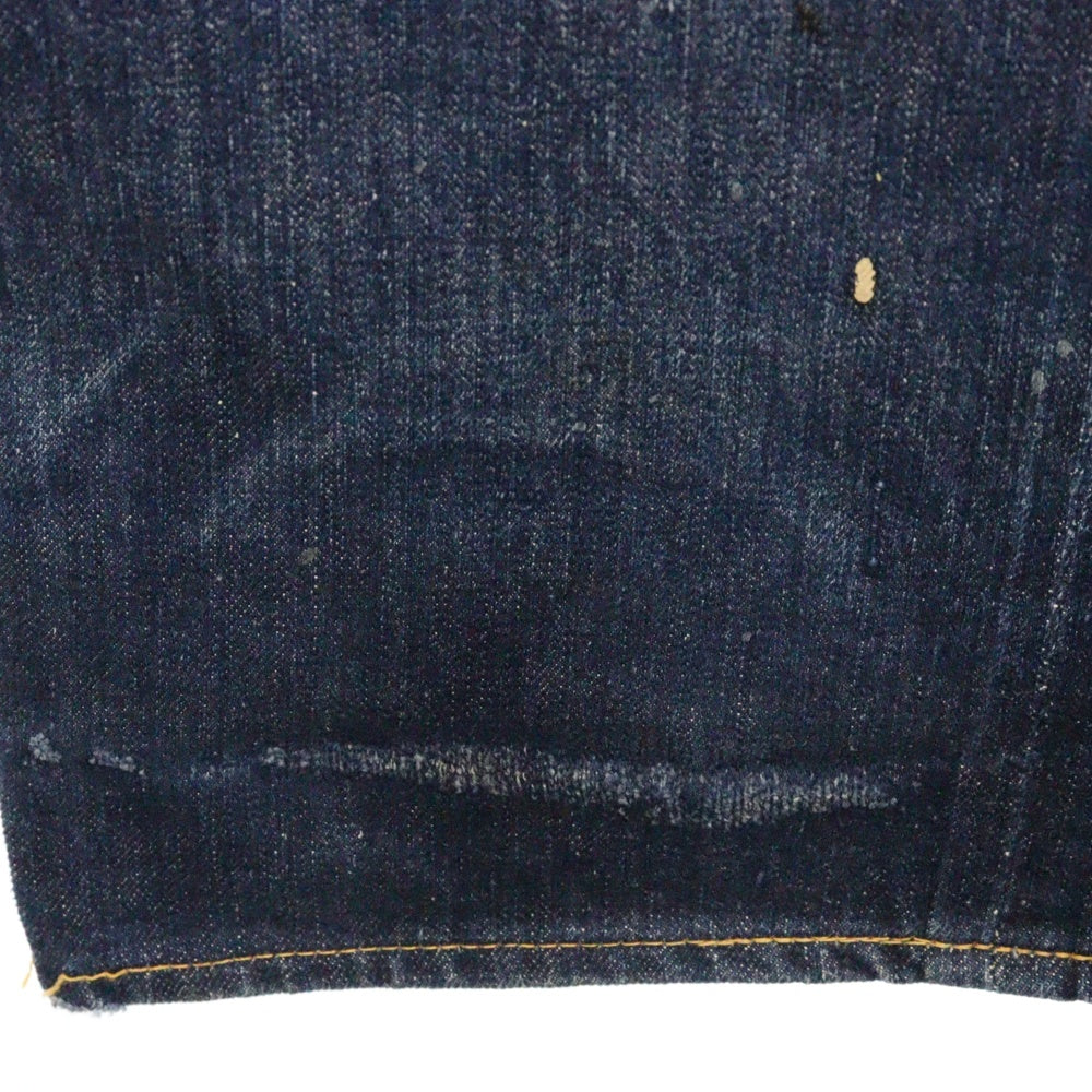 Levi's(リーバイス) 40s VINTAGE 501XX 47MODEL BIG E 革パッチ 片面タブ ボタンフライデニムパンツ インディゴ