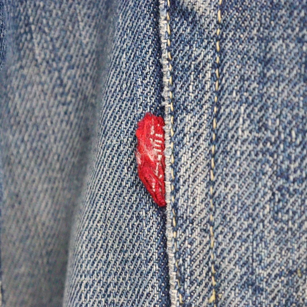 Levi's(リーバイス) 40s VINTAGE 501XX 47MODEL BIG E 革パッチ 片面タブ ボタンフライデニムパンツ インディゴ
