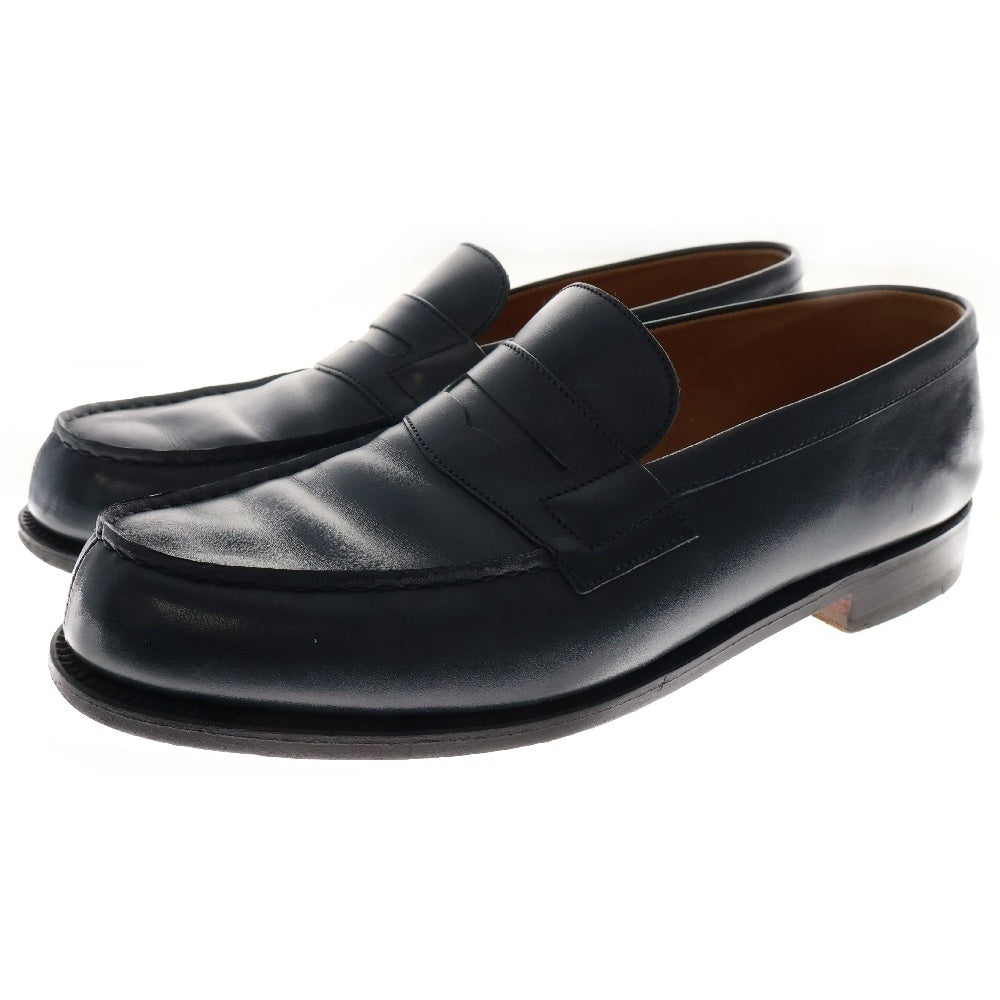 J.M.WESTON(ジェイエムウエストン) SIGNATURE LOAFER シグネチャーローファー コインローファー シューズ ネイビー 41-165-180-10
