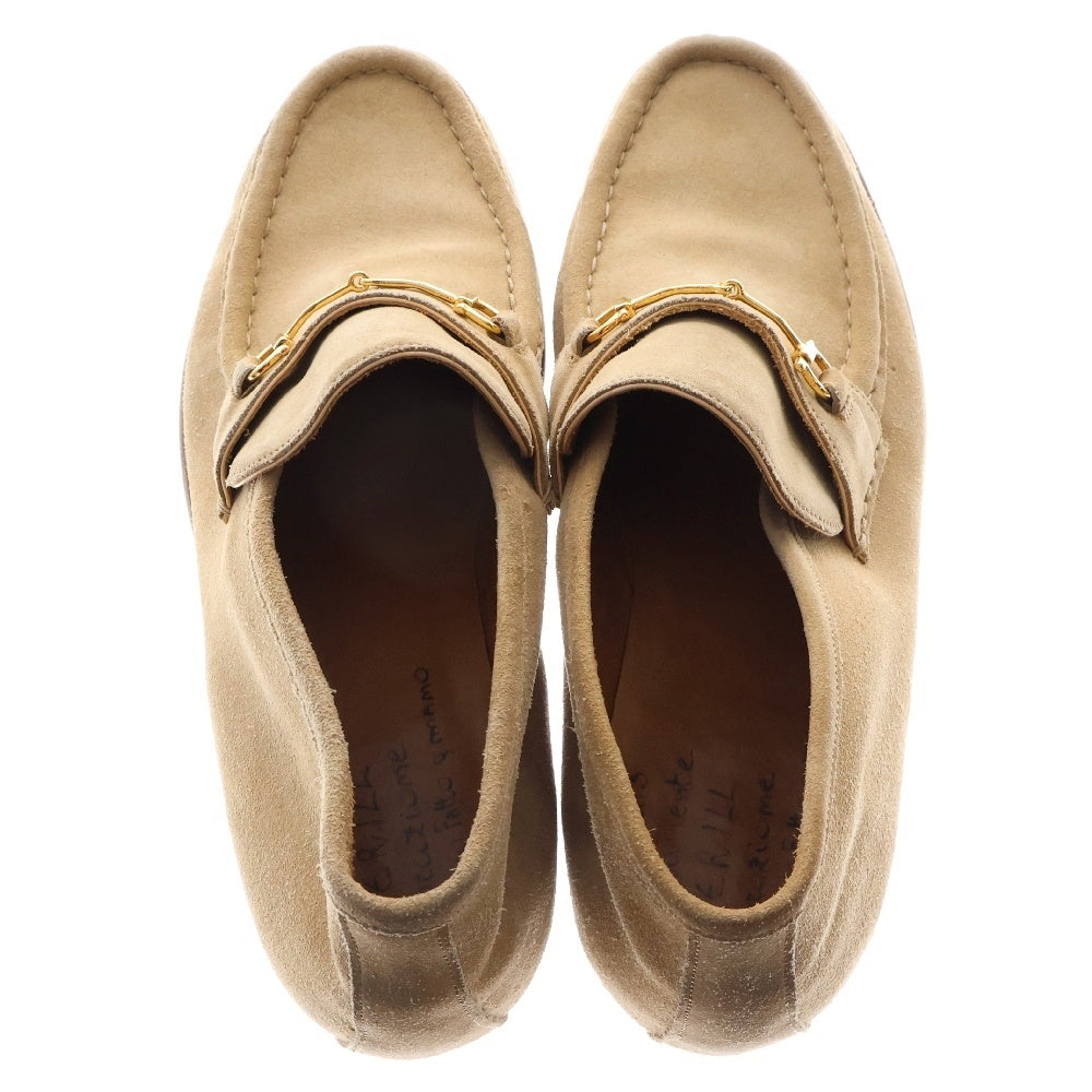 Le Yucca's(レユッカス) ×HERILL Bit Boots 別注 ビットブーツ ローファー ベージュ