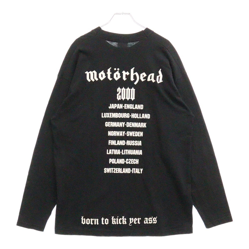 VINTAGE(ヴィンテージ) 00s MOTORHEAD L/S モーターヘッド ロンT Tシャツ 長袖カットソー ブラック