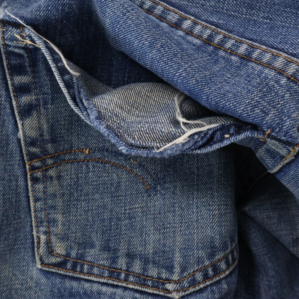 Levi's(リーバイス) 70s VINTAGE 505 スモールe 42TALON ボタン裏8 ジップフライデニムパンツ インディゴ ※赤タブ欠損
