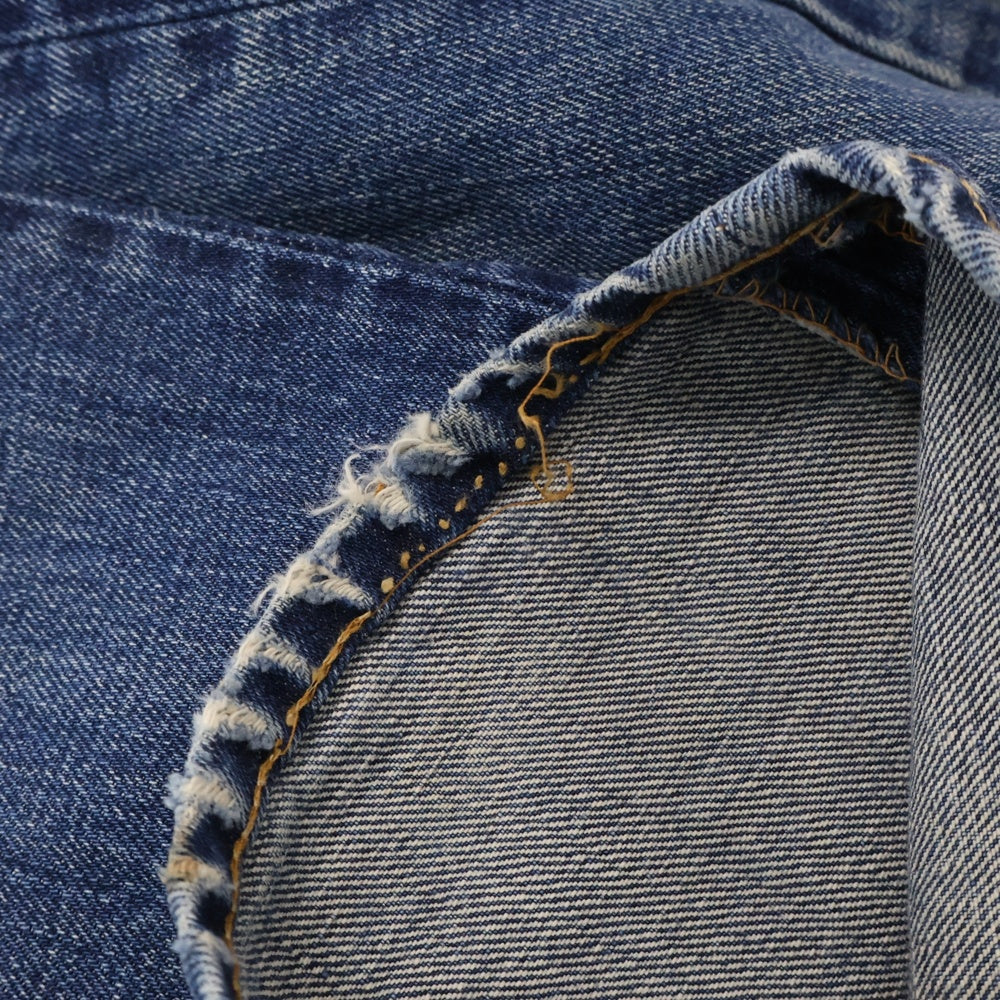 Levi's(リーバイス) 70s VINTAGE 505 スモールe 42TALON ボタン裏8 ジップフライデニムパンツ インディゴ ※赤タブ欠損