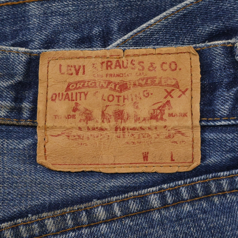Levi's(リーバイス) 70s VINTAGE 505 スモールe 42TALON ボタン裏8 ジップフライデニムパンツ インディゴ ※赤タブ欠損
