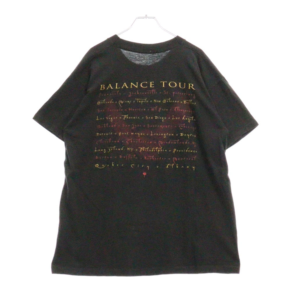 VINTAGE(ヴィンテージ) 90s VAN HALEN BALANCE ヴァンヘーレン Tシャツ 半袖カットソー ブラック