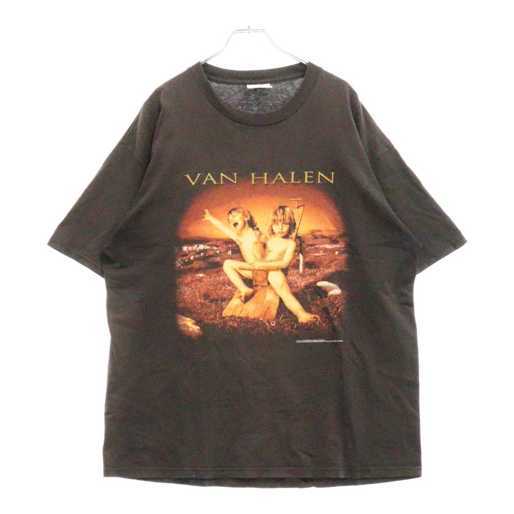 VINTAGE(ヴィンテージ) 90s VAN HALEN ヴァンヘーレン Tシャツ 半袖カットソー ブラック