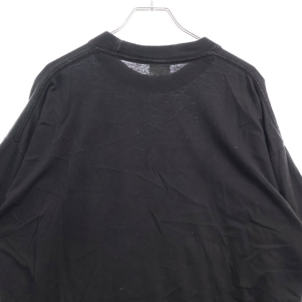 VINTAGE(ヴィンテージ) 90s THE GOLF ROLLING STONES GET YOUR KICKS ゴルフ ローリング ストーンズ フロントプリント Tシャツ 半袖カットソー ブラック