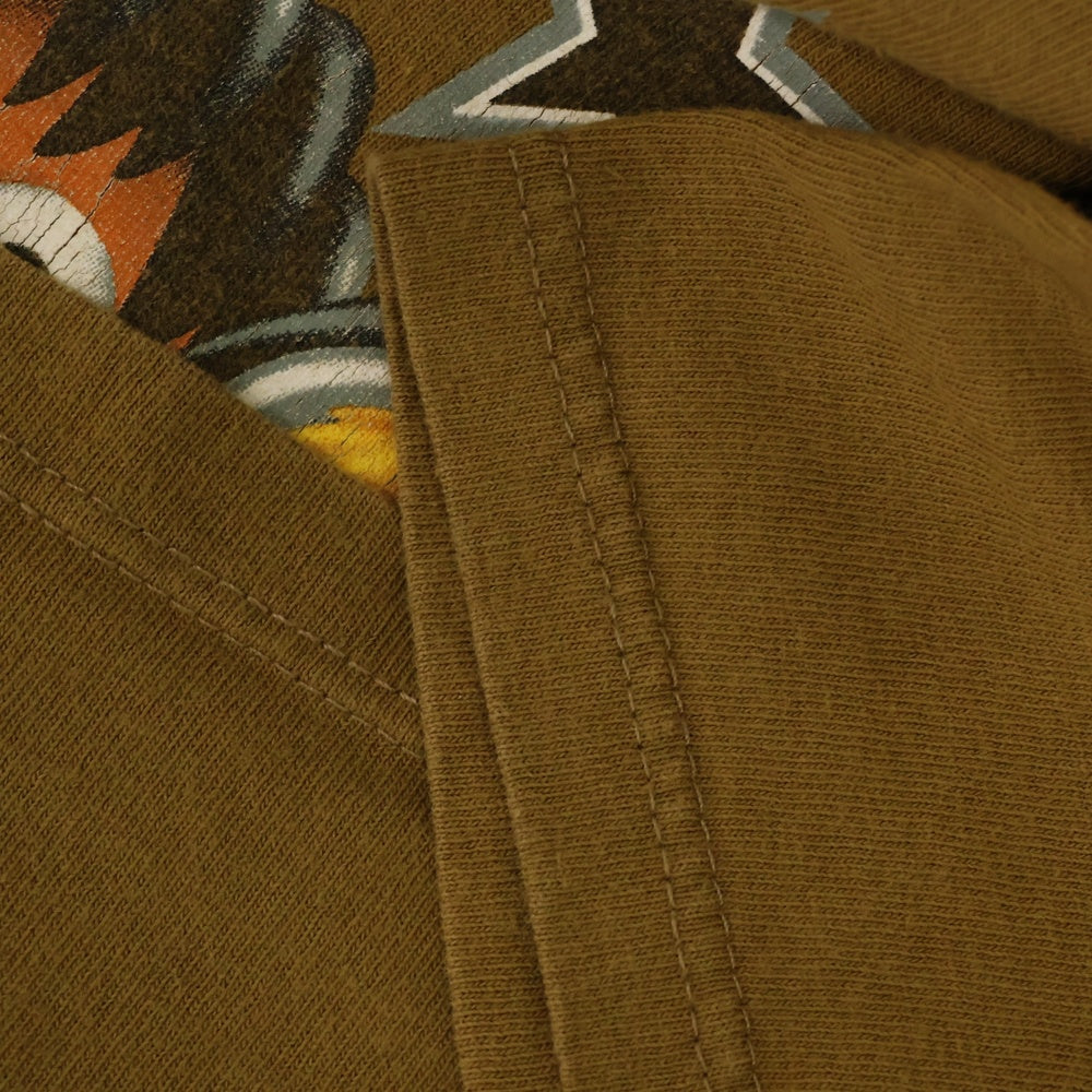 VINTAGE(ヴィンテージ) 90s ディズニー スマッシング ポテト ミスター ポテトヘッド フロントプリント Tシャツ 半袖カットソー ブラウン