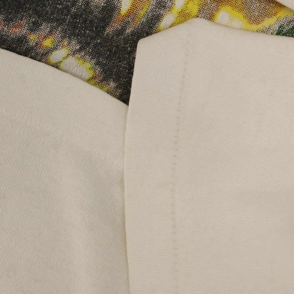 VINTAGE(ヴィンテージ) 90s NINE INCH NAILS and DAVID BOWIE ナインインチネイルズ デヴィッド・ボウイ 両面プリント Tシャツ 半袖カットソー ホワイト