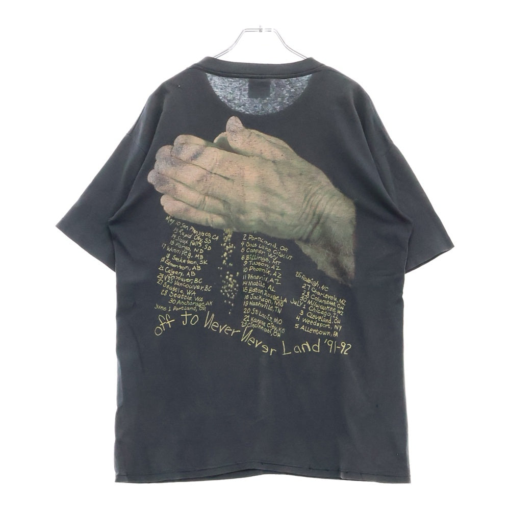 VINTAGE(ヴィンテージ) 90s METALLICA SANDMAN メタリカ サンドマン 両面プリント Tシャツ 半袖カットソー ブラック