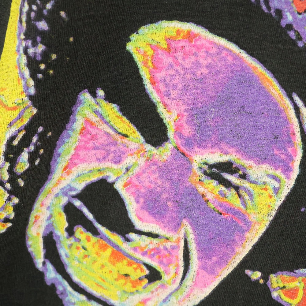 VINTAGE(ヴィンテージ) 90s RED HOT CHILI PEPPERS 1993 THERMOGRAPHY レッドホットチリペッパーズ サーモグラフィー プリント半袖Tシャツ カットソー ブラック