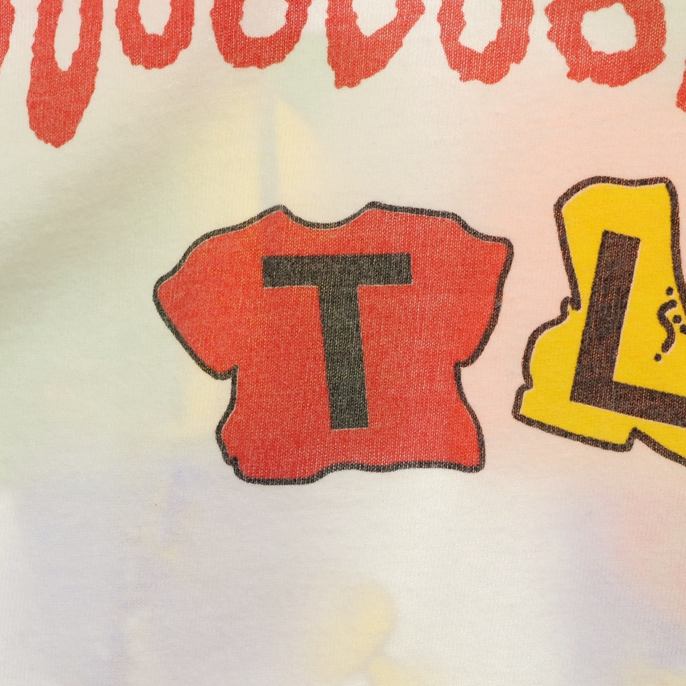 VINTAGE(ヴィンテージ) 90s TLC T-BOZ LEFT EYE CHILLI ティーシーエル フロントプリント Tシャツ 半袖カットソー ホワイト
