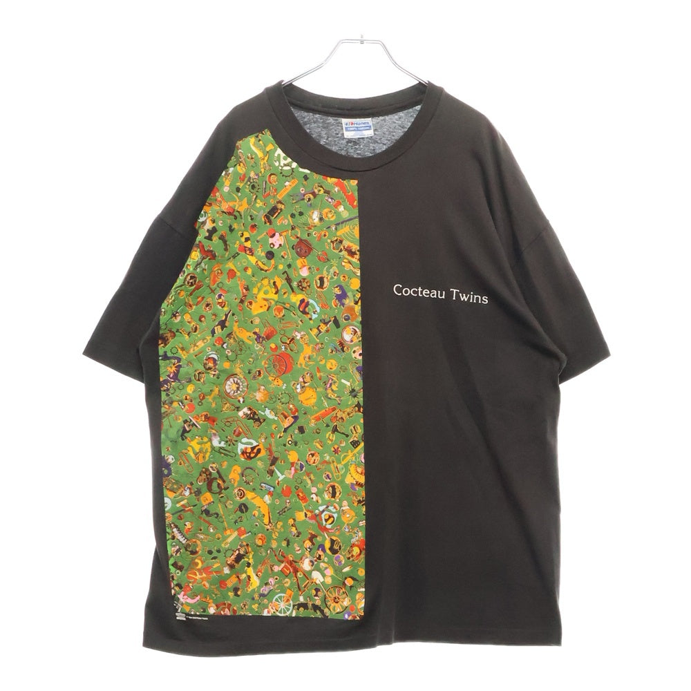 VINTAGE(ヴィンテージ) 90s Coctesu Twins コクトー・ツインズ Tシャツ 半袖カットソー ブラック