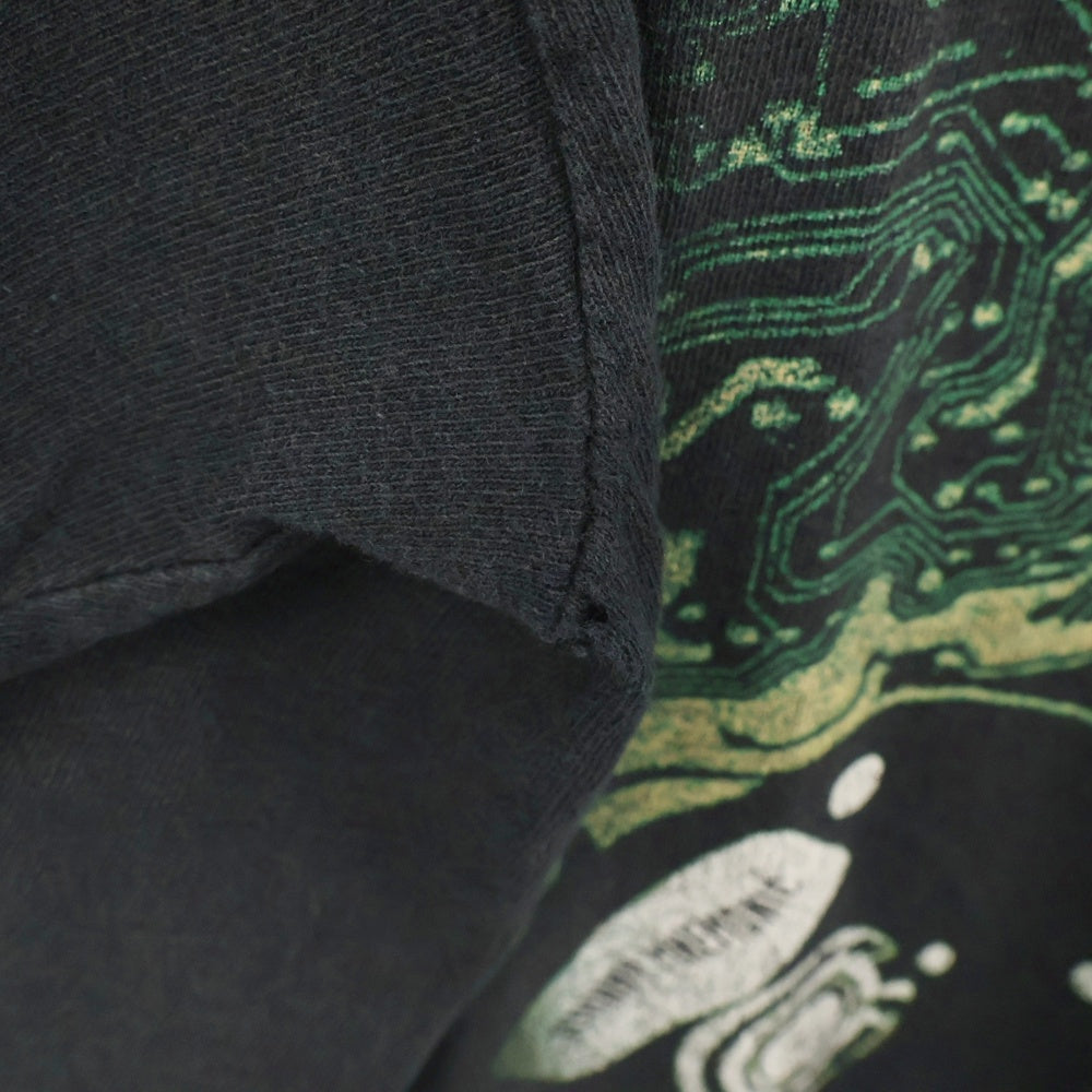 VINTAGE(ヴィンテージ) 90s JOHNNY MNEMONIC JM MOVIE PROMO ジョニー・ニーモニック Tシャツ 半袖カットソー ブラック